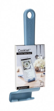 telefoonhouder Cooklet 24 x 6,5 x 4,7 cm blauw