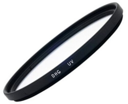 camerafilter DHG UV 58 mm zwart