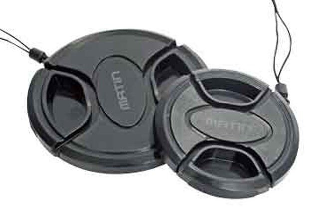 frontlensdop met elastiek M-6280-1 52 mm zwart
