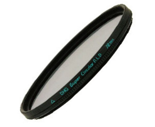 camerafilter Circ Pola Super DHG 77 mm glas zwart