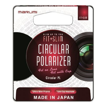 camerafilter Circ Pola Slim Fit 72 mm glas zwart