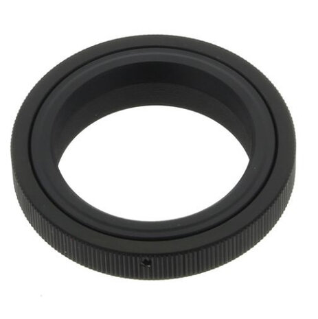 adapterring T2 Pentax K 42 mm zwart