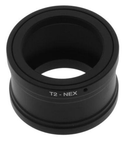 adapterring T2 Sony NEX 42 mm zwart