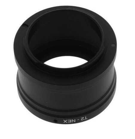adapterring T2 Sony NEX 42 mm zwart