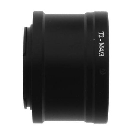 adapterring T2 Micro 4/3 zwart