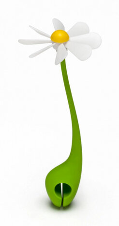 stoomaflater Flower Power 6 x 6 x 14,5 cm ABS groen