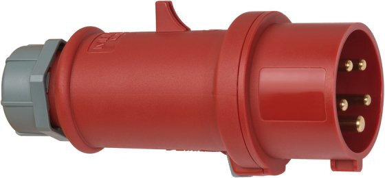 CEE-fase-inverter 400V/16A IP44 15 x 7 cm rood