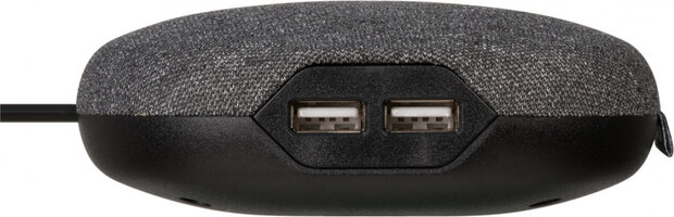 laadstation Estilo textiel 3100 mA zwart/antraciet