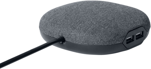 laadstation Estilo textiel 3100 mA zwart/antraciet