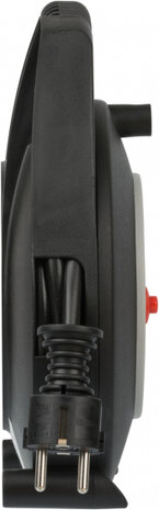 kabelhaspel Vario Line 4-voudig 5 m zwart/grijs