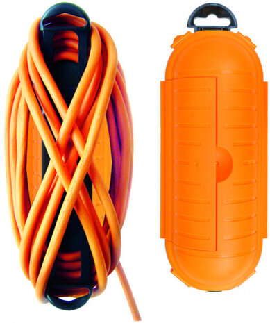 kabelverbinding Safe-Box IP44 21,5 x 9 cm oranje
