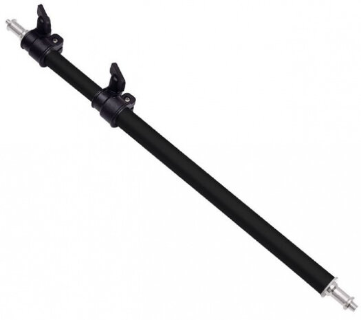 verlengstang 42-95 cm aluminium zwart