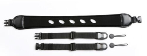 schouderriem Micnova 178 cm foam zwart