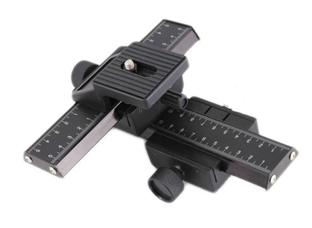 instelslede Macro Pro 1/4&quot; staal zwart