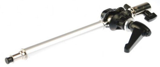 statiefarm Flex spigot 35 cm staal zilver/zwart