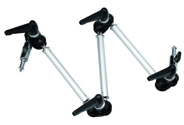 statiefarm Flex spigots 100 cm staal zilver/zwart