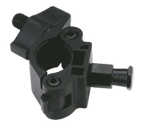 buisklem + adapter 28-35 mm staal zwart