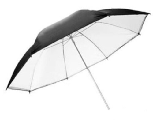 flitsparaplu URN-T86tsb1 170 cm zilver/zwart