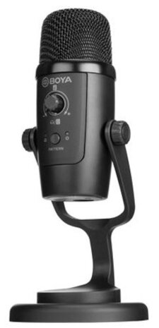 studiomicrofoon BY-PM500 227 mm staal zwart