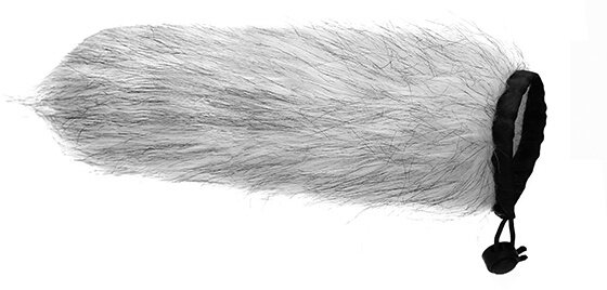 windkap BY-B04 aduio 300 x 62 mm imitatiebont grijs