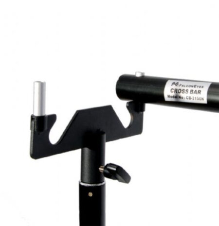 klemmen CBH-12-2 voor achtergrondrollen zwart