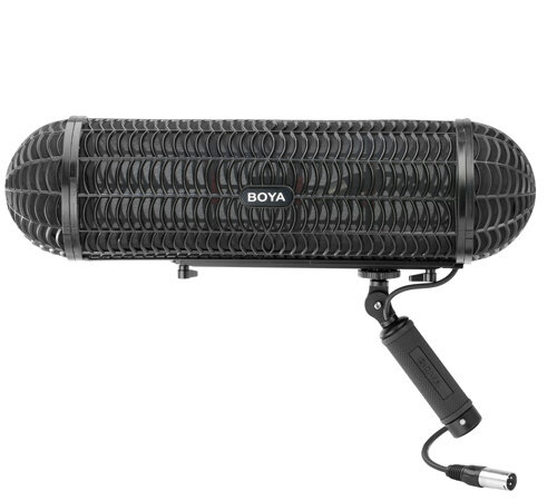 windkap BY-WS1000 audio anti-shock 480 mm imitatiebont