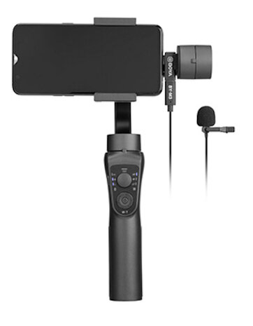 audio hoekadapter BY-K5 universeel Android USB-C zwart