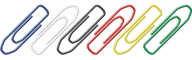 paperclip 2,6 cm staal 500 stuks