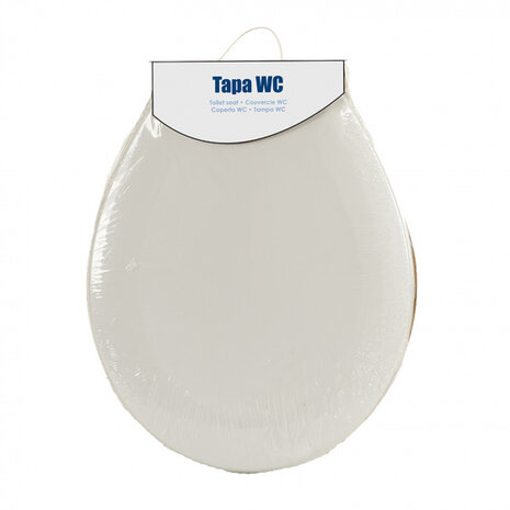 toiletbril 35 x 43 cm wit