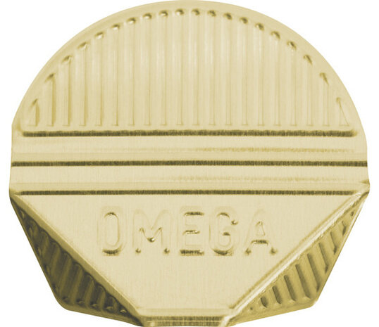 hoekclips 1,2 x 1,5 cm aluminium goud 100 stuks