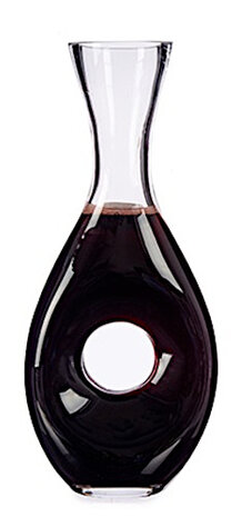 karaf 16 x 36 cm glas transparant