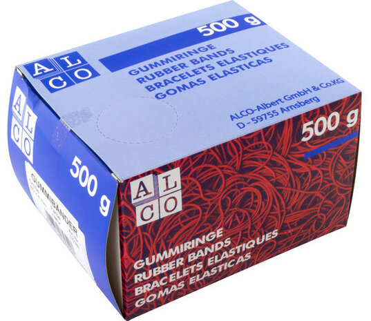 elastieken 150 x 4 mm rubber 500 gram naturel&nbsp;