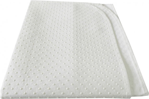 matrasonderlegger 60 x 170 cm polyester wit