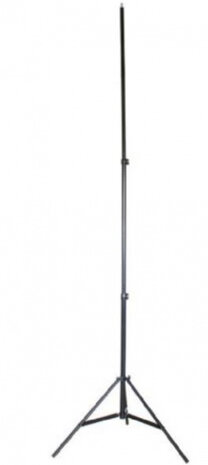 lampstatief LS-807 aluminium 110-308 cm zwart