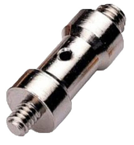 spigot-adapter BH-4M8M 3,2 cm staal zilver