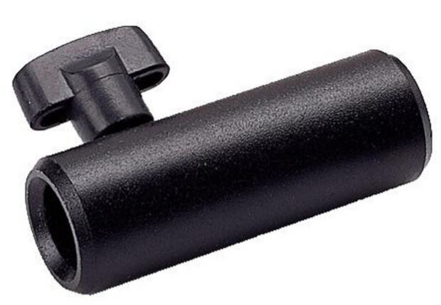 adapter BH-1617 zwart 7,5 cm