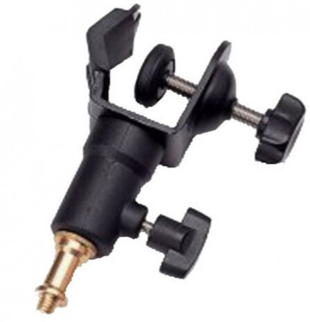 C-klem SA-UC4 staal/rubber 11 cm zwart/goud