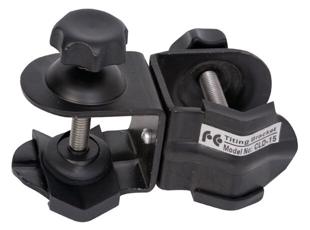 buisklem SA-DUC 11 cm staal/rubber zwart