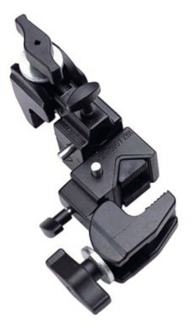 C-klem SA-DPC 19 cm dubbel staal zwart