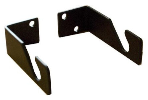 beugel FA-013 staal 12,5 x 5,5 cm zwart 6-delig