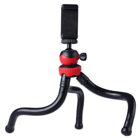 tafelstatief FTR-18 15-29 cm zwart/rood 3-delig
