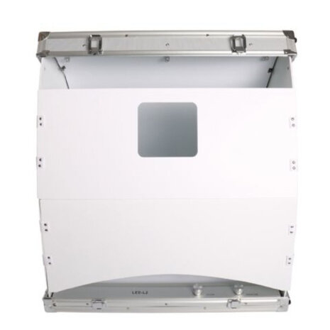 opnamebox LED-L2 30W 86 x 65 x 19,5 cm zilver