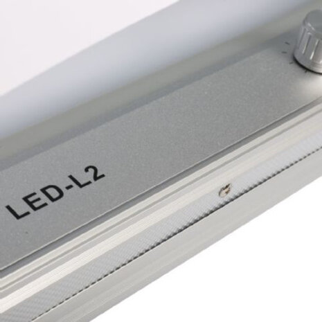 opnamebox LED-L2 30W 86 x 65 x 19,5 cm zilver