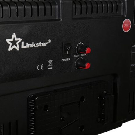 studiolamp Bi-Color LEP-748C led 13000 lumen 45W zwart