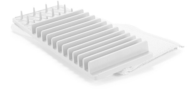 afdruiprek 44 x 17 cm wit