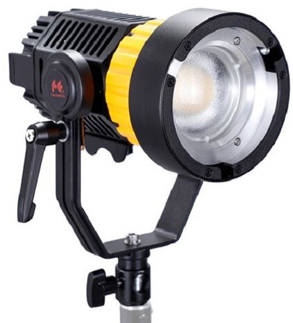 studiolamp mini Fresnel P-12 31 x 15 cm zwart
