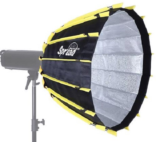 octabox Spread SPB70 70 x 55 cm staal zwart/geel