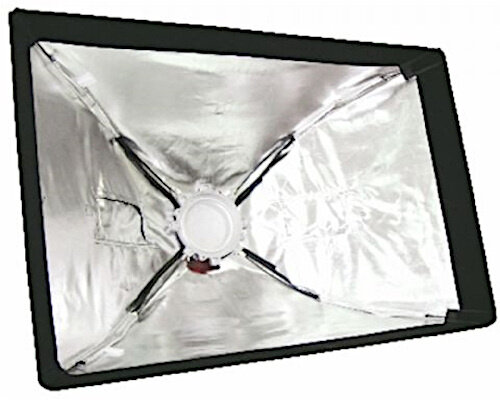 softbox SBQ-SB4545 45 x 45 cm zwart/zilver