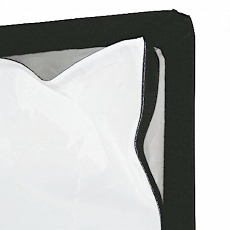 softbox SBQ-SB4545 45 x 45 cm zwart/zilver