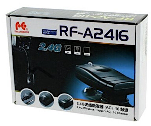 triggerset RF-A2416 zwart 4-delig